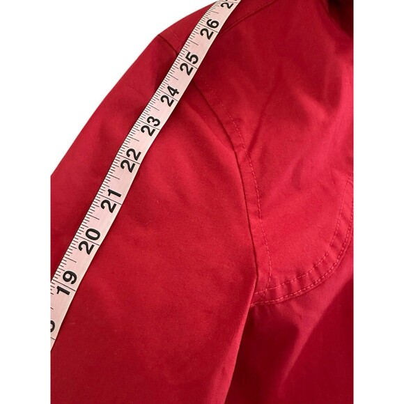 Hunter Water Resistant Cotton Smock Rain Jacket Hood Mesh Lined Drawstring Small - Picture 16 of 16